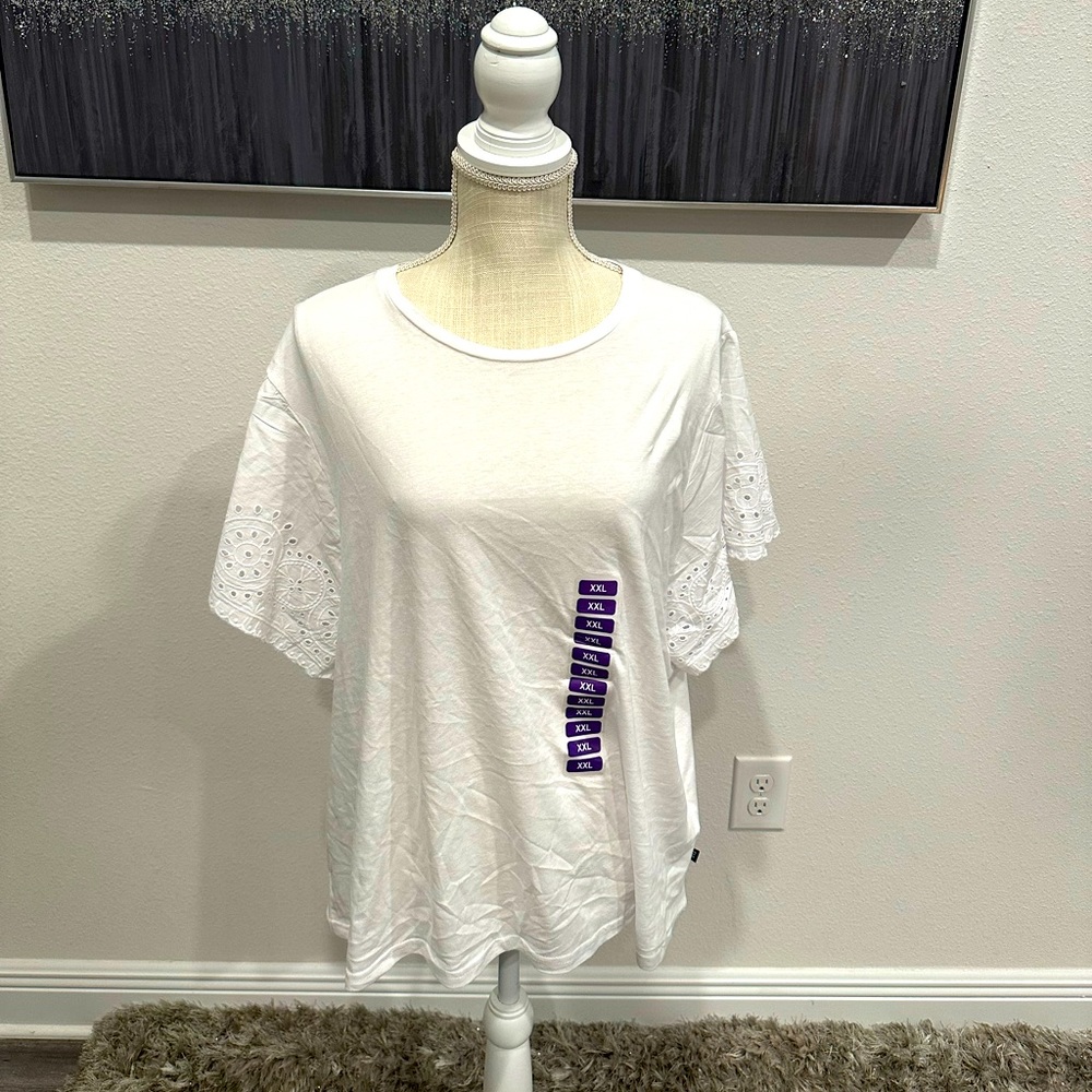 Gap NWT Short Sleeve Blouse, XXL.